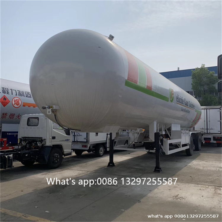 Trailer semi tangki LPG 40cbm standar ASME